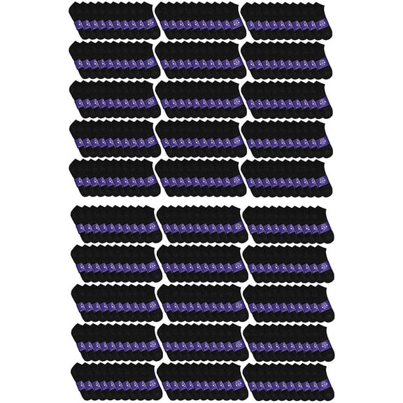 300 Pairs Mens & Womens Low Cut Ankle Socks, Cotton, Sock, Donation Homeless, Lightweight Bulk Case Wholesale (300 Pairs Womens Black)