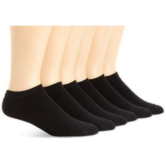 300 Pairs Wholesale No Show Sneaker Socks Women Casual Invisible liners Peds Shoe Size 9-11 (Black, 25 DOZ)