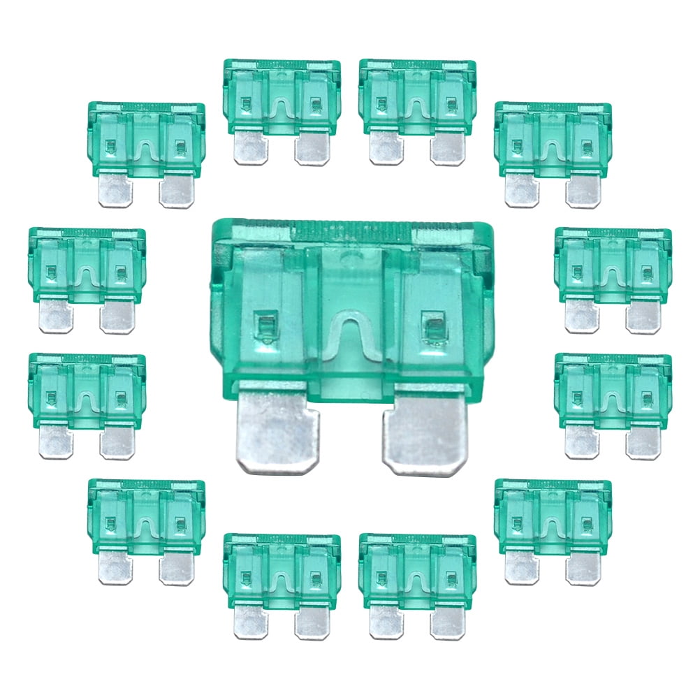 300 Pcs 30a Car Insurance Trucks Camper Accessories Fuses for RV Rear