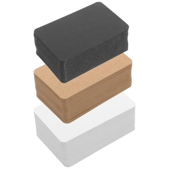 300 Pcs Blank Playing Cards Make Your Own Flash Index Memo Small Note Memory Flashcards Office