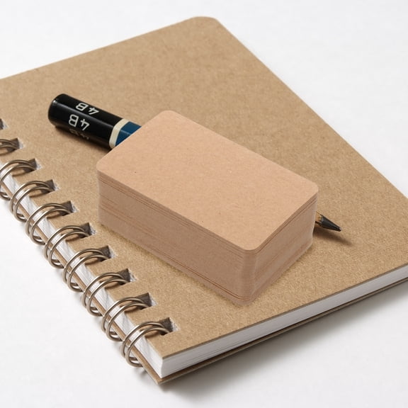 300 Pcs Blank Playing Cards Make Your Own Flash Index Memo Small Note Memory Flashcards Office