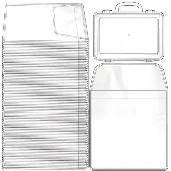 300 Pcs Clear Coin Flips Sleeves with Portable Plastic Storage Box, Coin Holders, Waterproof Coin Storage Bags for Pennies, Quarters, Commemorative Coins, Medallions & Coin Collection