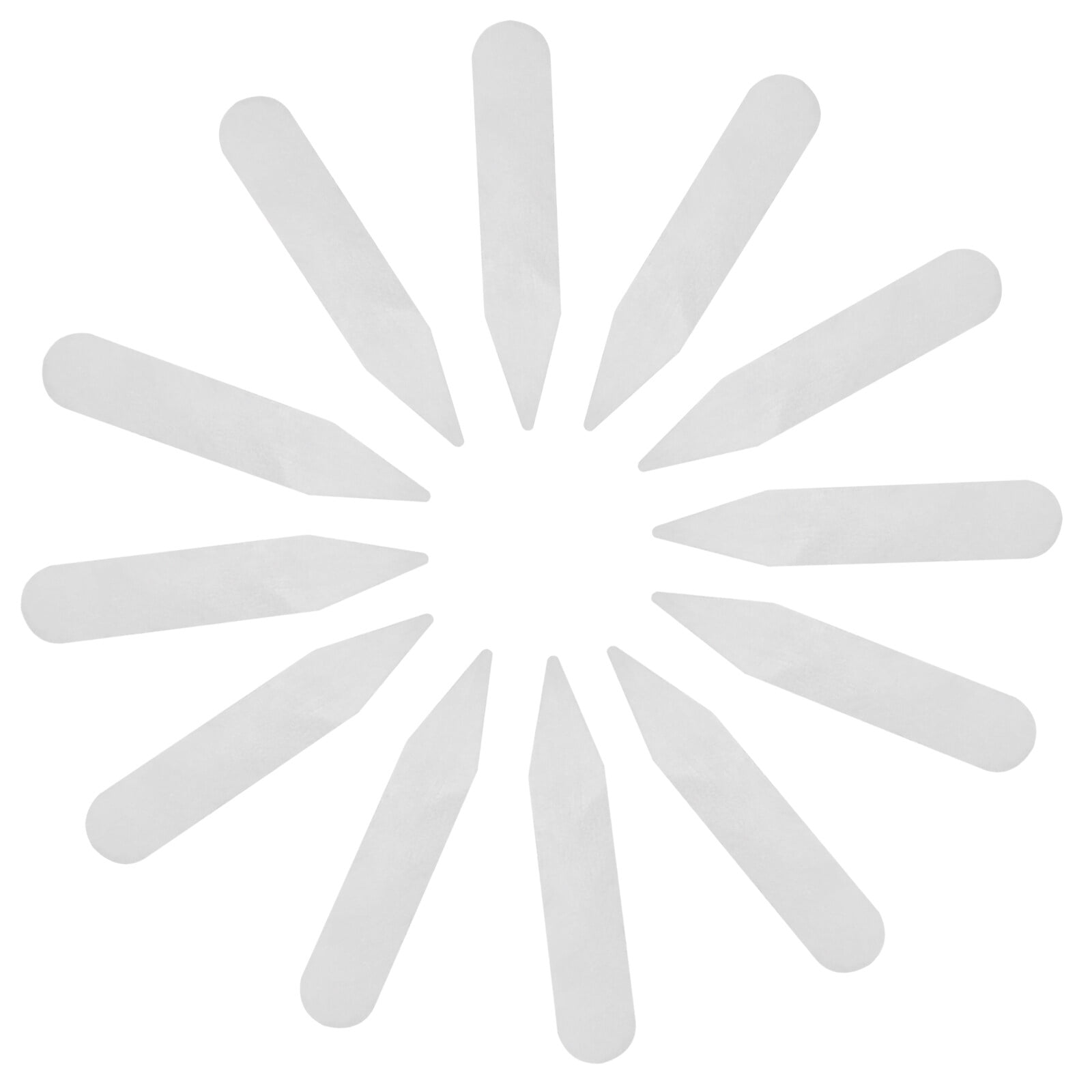 300 Pcs Collar Stay Mens Sheer Shirt Heat Resisting Shirts Corner The