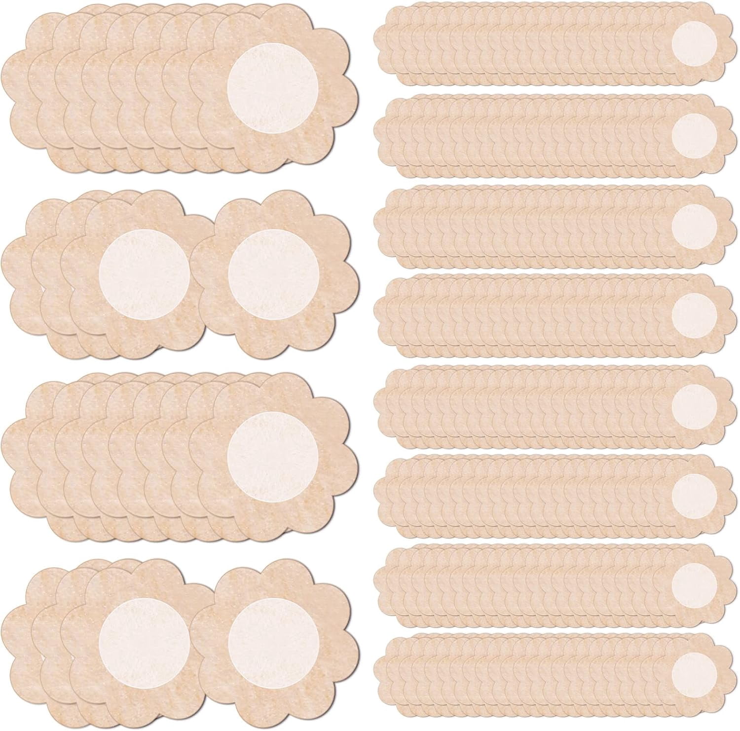 300 Pcs Disposable Nipple Covers for Women No Show Breast Pasties 150 ...