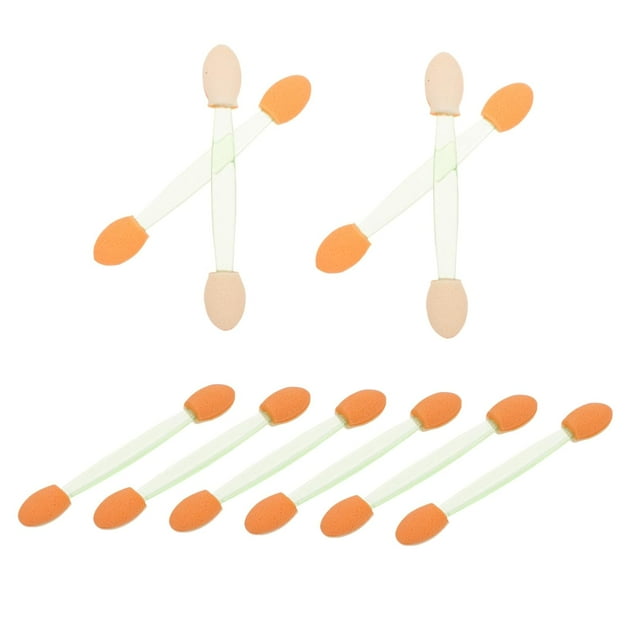 300 Pcs Double Ended Eyeshadow Brush Makeup Brush Cosmetic Applicator