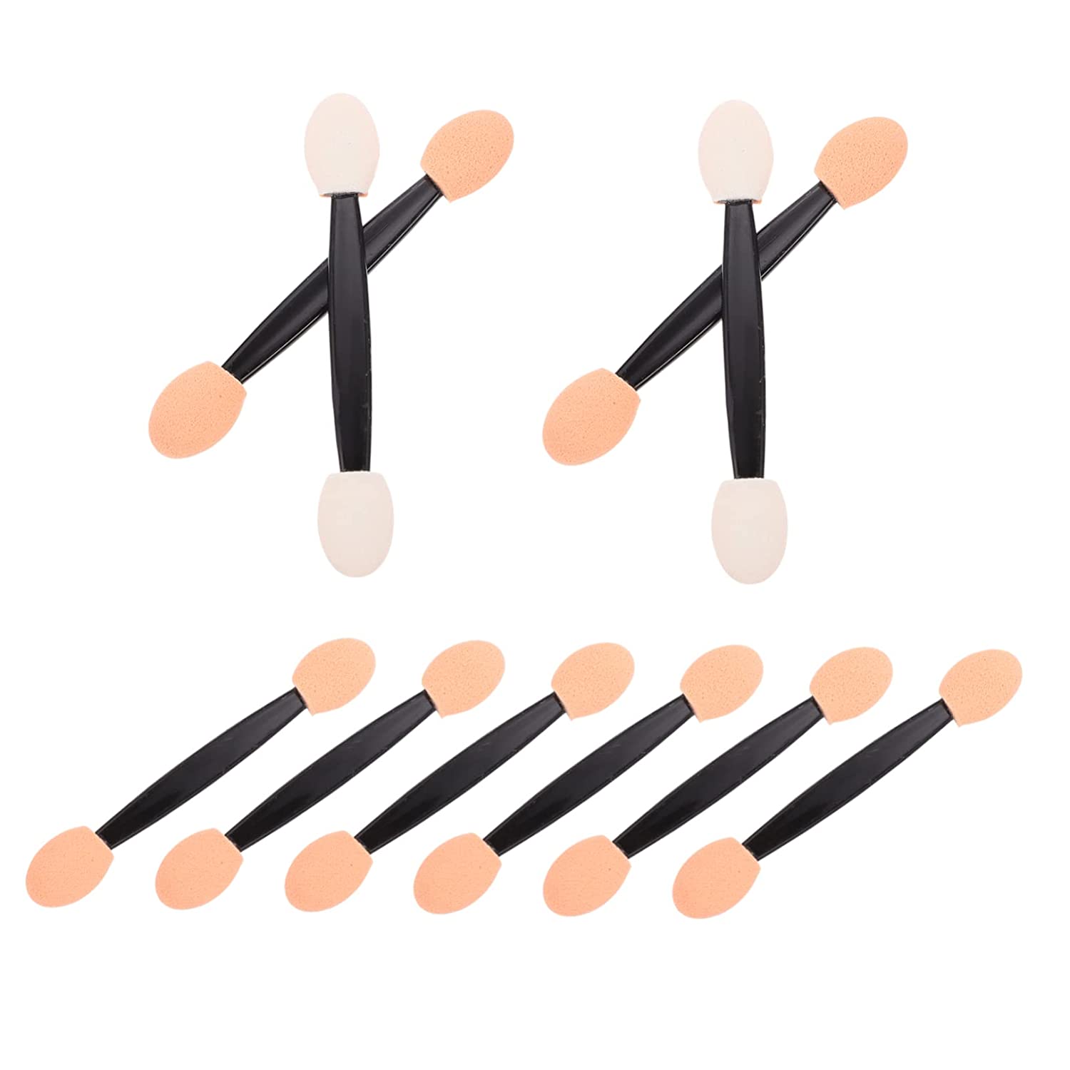 300 Pcs Double Ended Eyeshadow Brush Makeup Brush Makeup Sponge Sponges