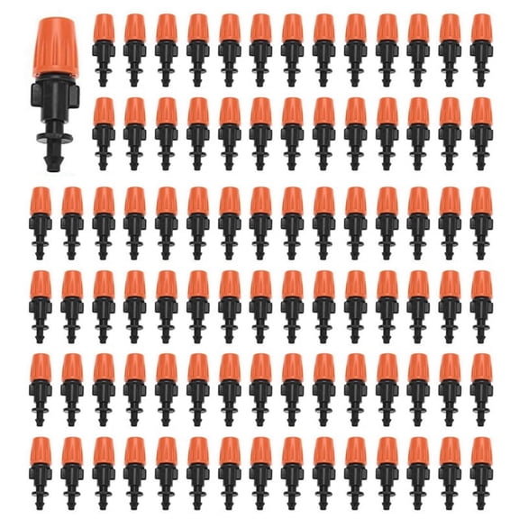 300 Pcs Drip Irrigation  Nozzle, Water  Nozzle, Adjustable in 2 Modes: Water Mist and Water Column
