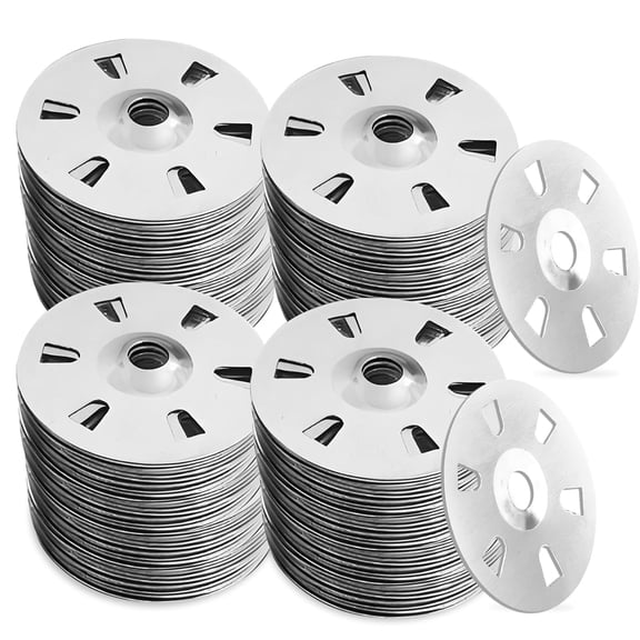 300 Pcs Foam Board Fasteners Washers Stainless Steel Flat Washers for Screws, 304 Stainless Steel, Washers 1-1/8 Inch Metal Washers for Fixing Fastening Installation