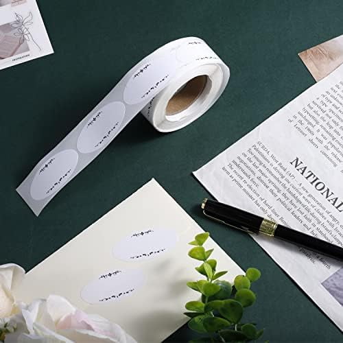 300 Pcs Jar Canning Gift Labels Stickers, Self-Adhesive Removable Gift Food Kitchen Bottle Labels Stickers for Cosmetic Handmade Christmas Gifts Jars (Vintage Froal)