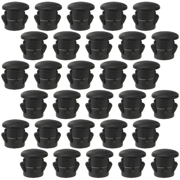 300 Pcs License Plate Screw Panel Round Hole Plug