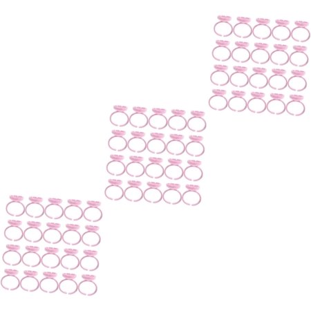 300 Pcs Love Tattoo Cup Disposable Containers Nails Supplies Plastic to Go Containers False Lash Tray Ring Pigment Glue Rings Tattoo Pigment Cups Grafting Eyelash Tools Ink Make up