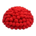 thumbnail image 1 of 300 Pcs Mini Pompoms for Crafts,Small Pom Pom Balls,Craft Bulk Glitter Fuzzy Pompom Puff Balls for DIY Arts,Crafts Projects,Home Decorations,Summer Holiday Party,Fuzzy Ball to Glue on(Red), 1 of 9