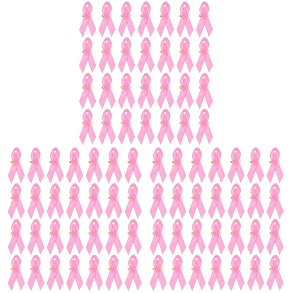 MERRYHAPY Ribbon Cancer Awareness Pin Portable Cancer Support Badge