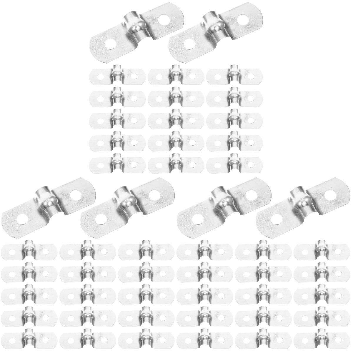 300 Pcs Retriever Dog Kennel Parts Fence Outdoor Pipe Hanger Clamps for