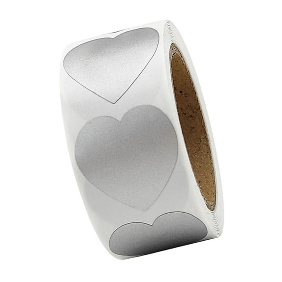 300 Pcs/Roll Self-Adhesive Scratch Labels Scratch Sticker Scratch Offs Sticker Scratch Cards for Christmas