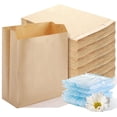 thumbnail image 1 of 300 Pcs Waxed Kraft Sanitary Napkin Disposal Bags 7.5x10x3.5 Inch Feminine Hygiene Liners for Commercial Business Restroom Bathroom Personal Use Kraft Bag, 1 of 6