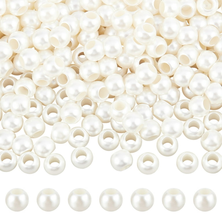 Loose Beads Wholesales ABS Plastic Lvory Fake Pearls Beads for DIY Bracelet  Necklace Jewelry Making - China ABS Beads and Loose Pearl price