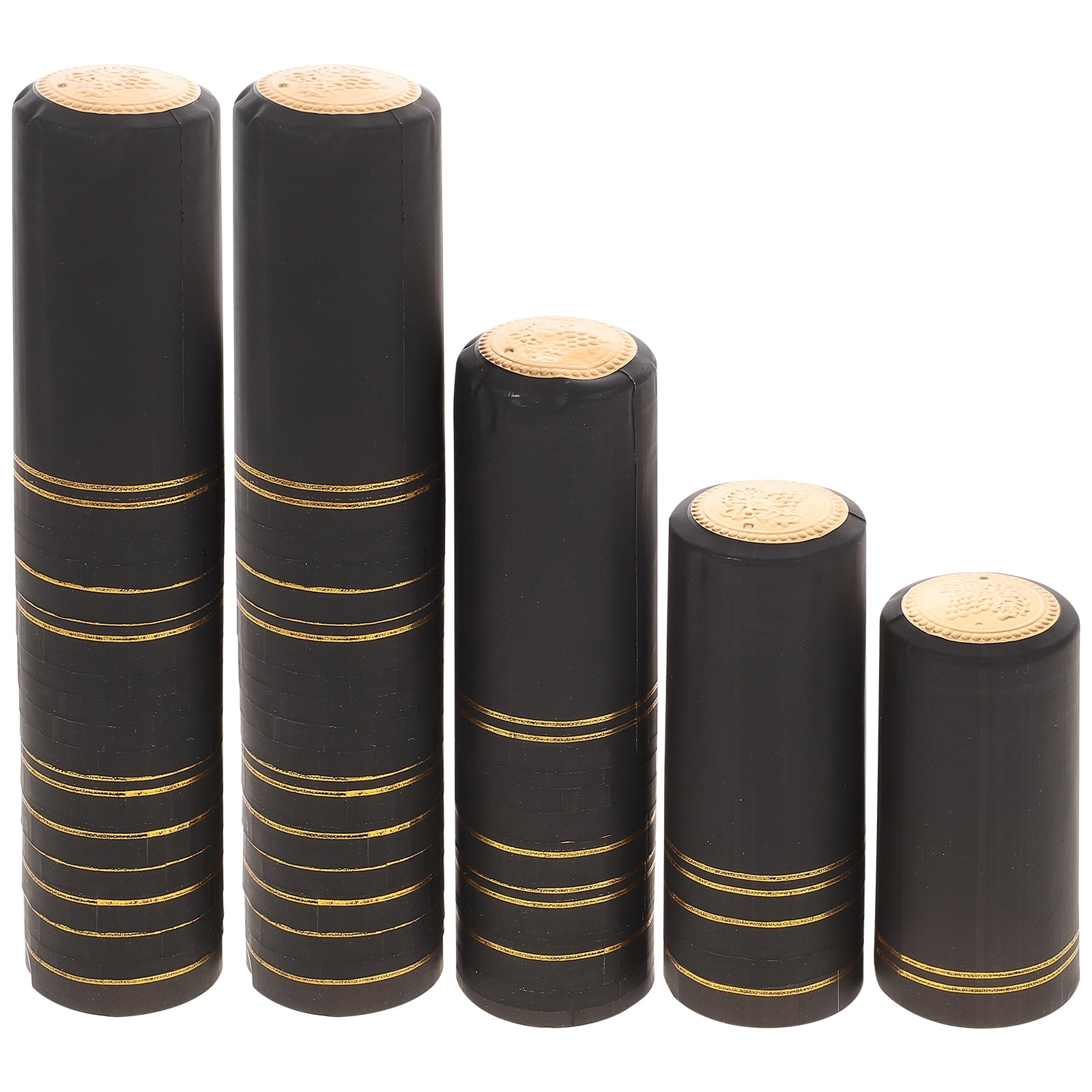 300 Pcs Wine Bottle Capsules Shrink Stoppers Red Wine Bottle Tops