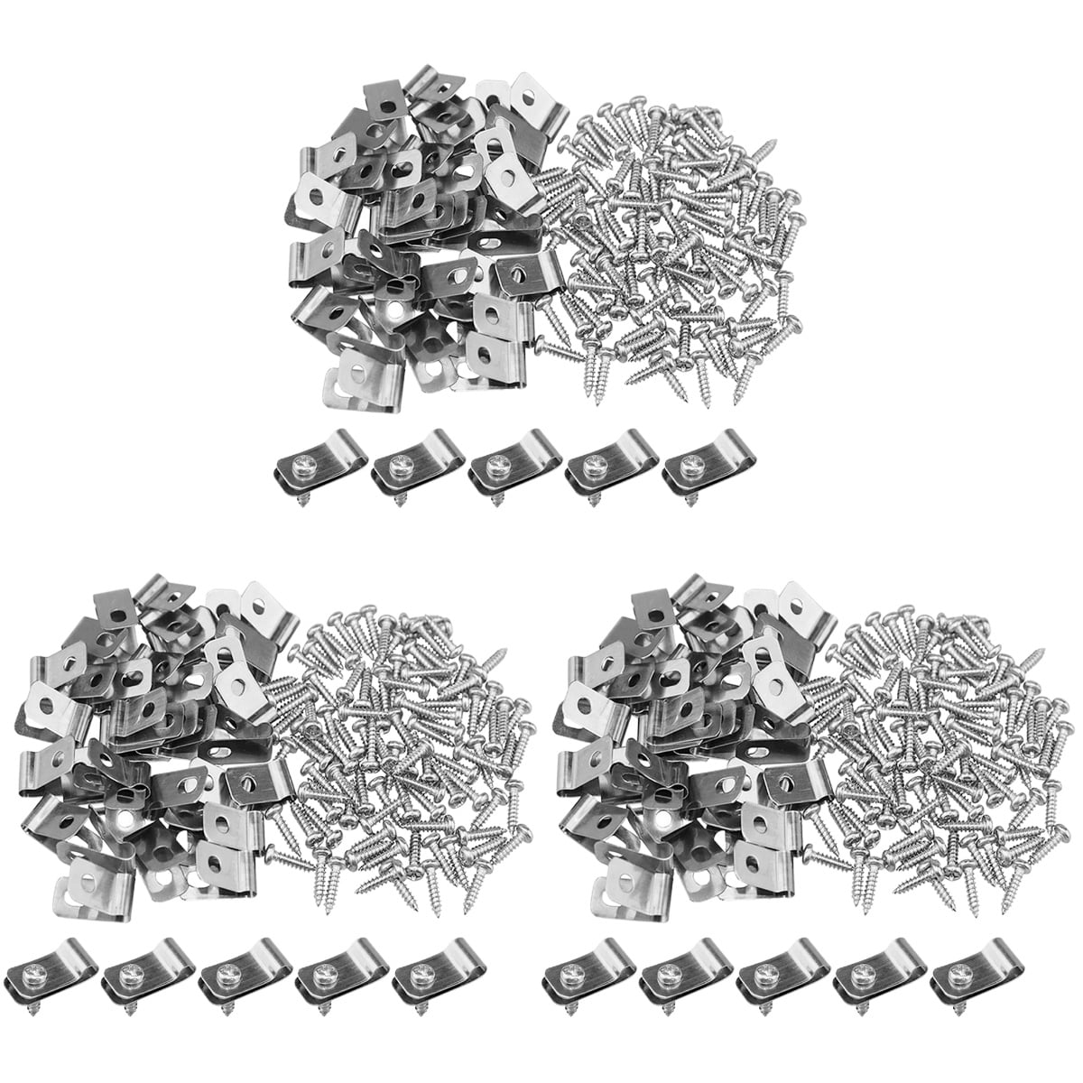 300 Pcs Wire Cage Clips Heavy Duty Wire Fence Fastener Clamps Clips for