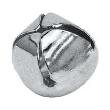 300 Pcs of 1" Silver Jingle Bells