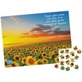 thumbnail image 1 of 300-Piece Calm Jigsaw Puzzle for Stress Relief, Sunflower Fields, 1 of 9