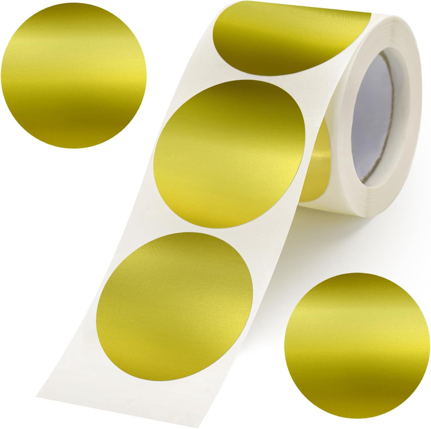 300 Piece Embossing Stickers 2 Inch Gold Foil Seals Certificates Self ...