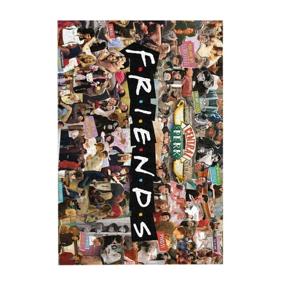 300 Piece Friends Tv Show Jigsaw Puzzle for Adults Leisure Gift for Birthday Party Stress-Free Starter Puzzle for Adults Beginners