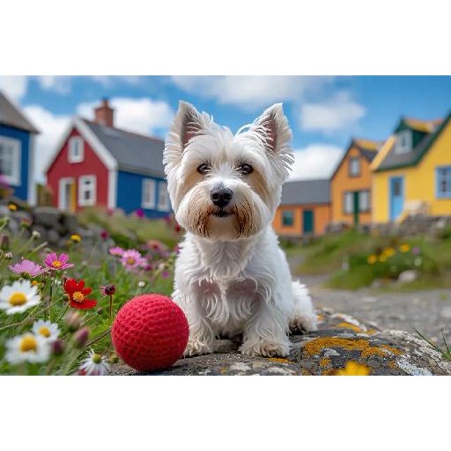 300 Piece Jigsaw Puzzle for Adults 'West Highland White Terrier Dog