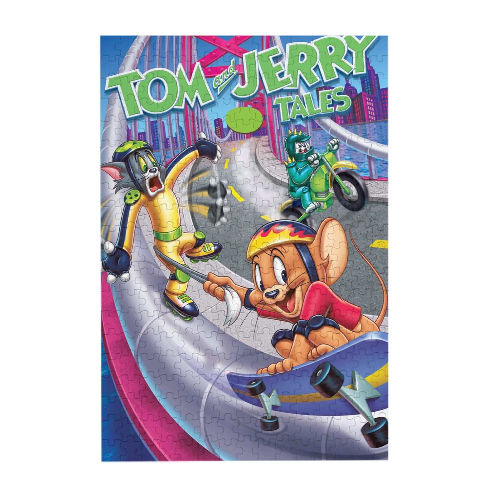 300 Piece Jigsaw Puzzle For Adults & Kids - Tom and Jerry Puzzle For ...