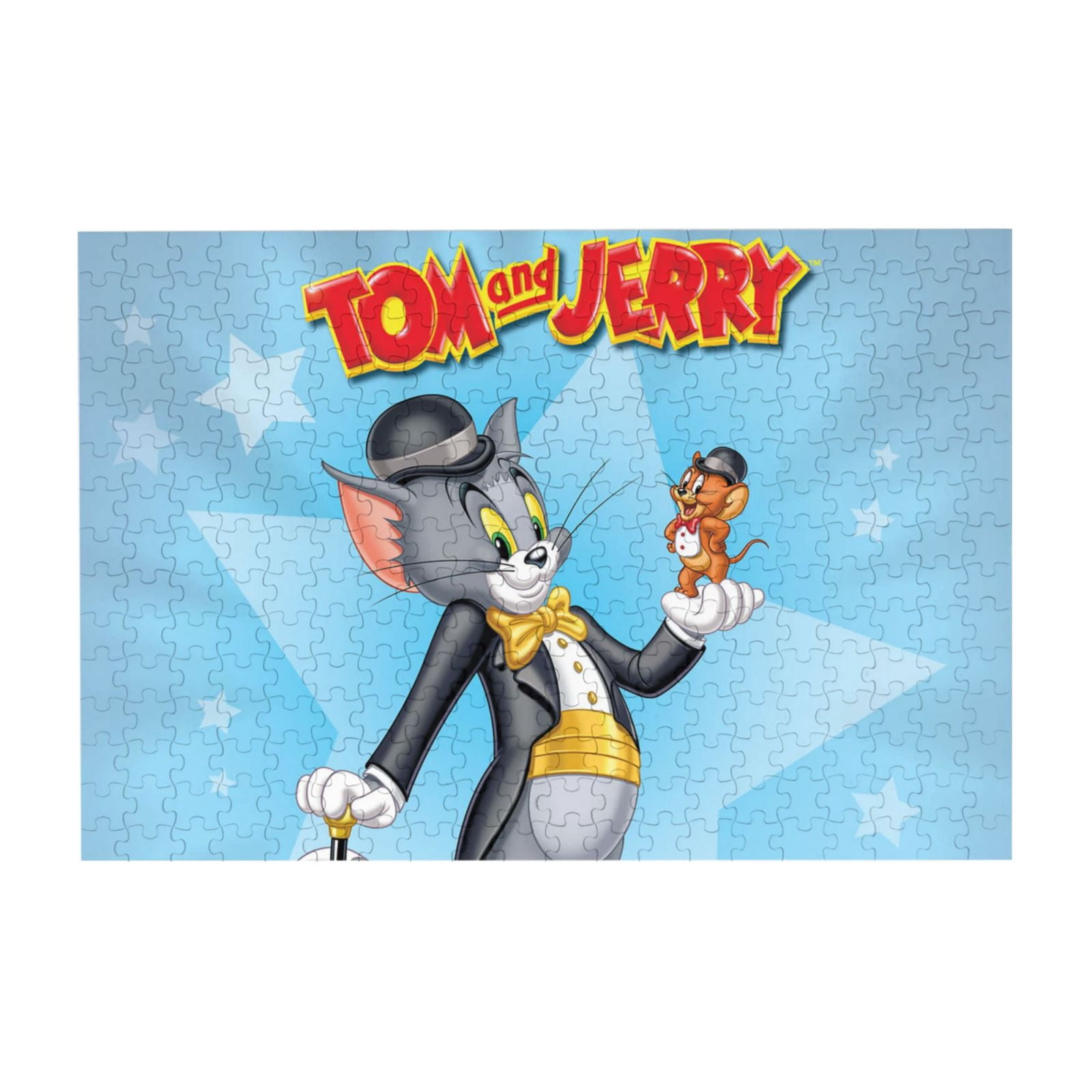 300 Piece Jigsaw Puzzle For Adults & Kids - Tom and Jerry Puzzle For ...