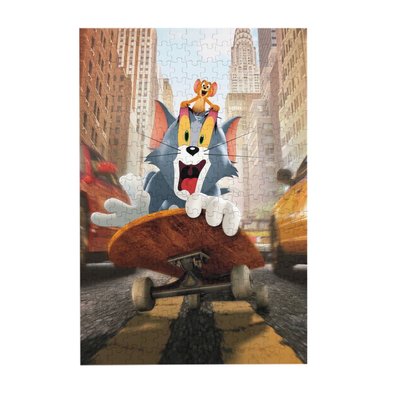300 Piece Jigsaw Puzzle For Adults & Kids - Tom and Jerry Puzzle For ...