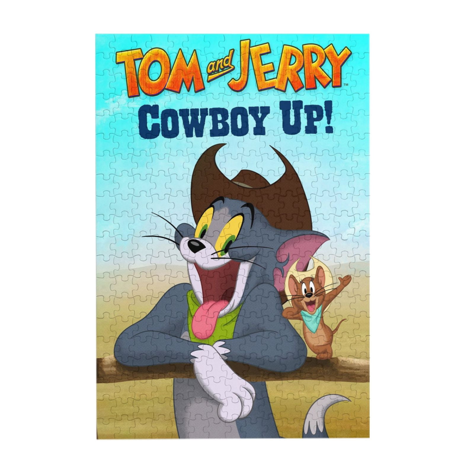 300 Piece Jigsaw Puzzle For Adults & Kids - Tom and Jerry Puzzle For ...