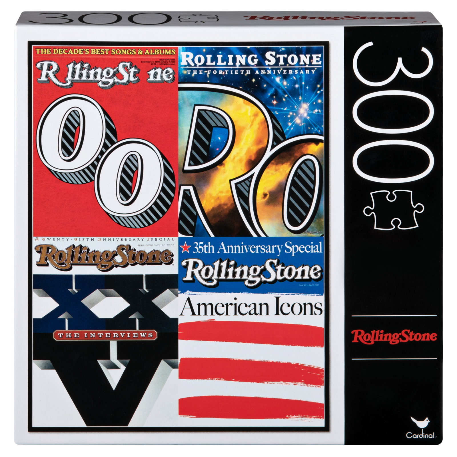 300-Piece Jigsaw Puzzle, Rolling Stone Magazine Covers - image 1 of 2