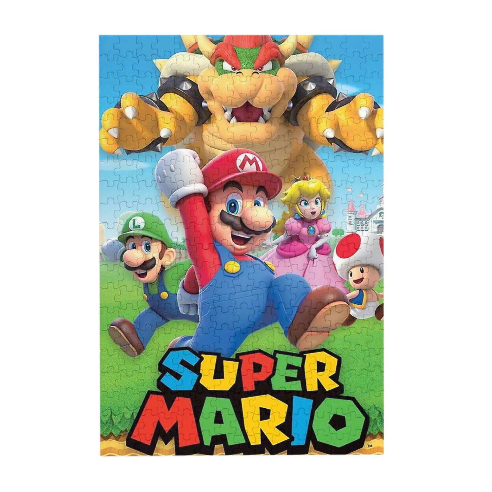 MARIO ADVENTURE ジグソーパズル Amazon.com: Super Mario “Chaos & Fun” 1,000 Piece Jigsaw