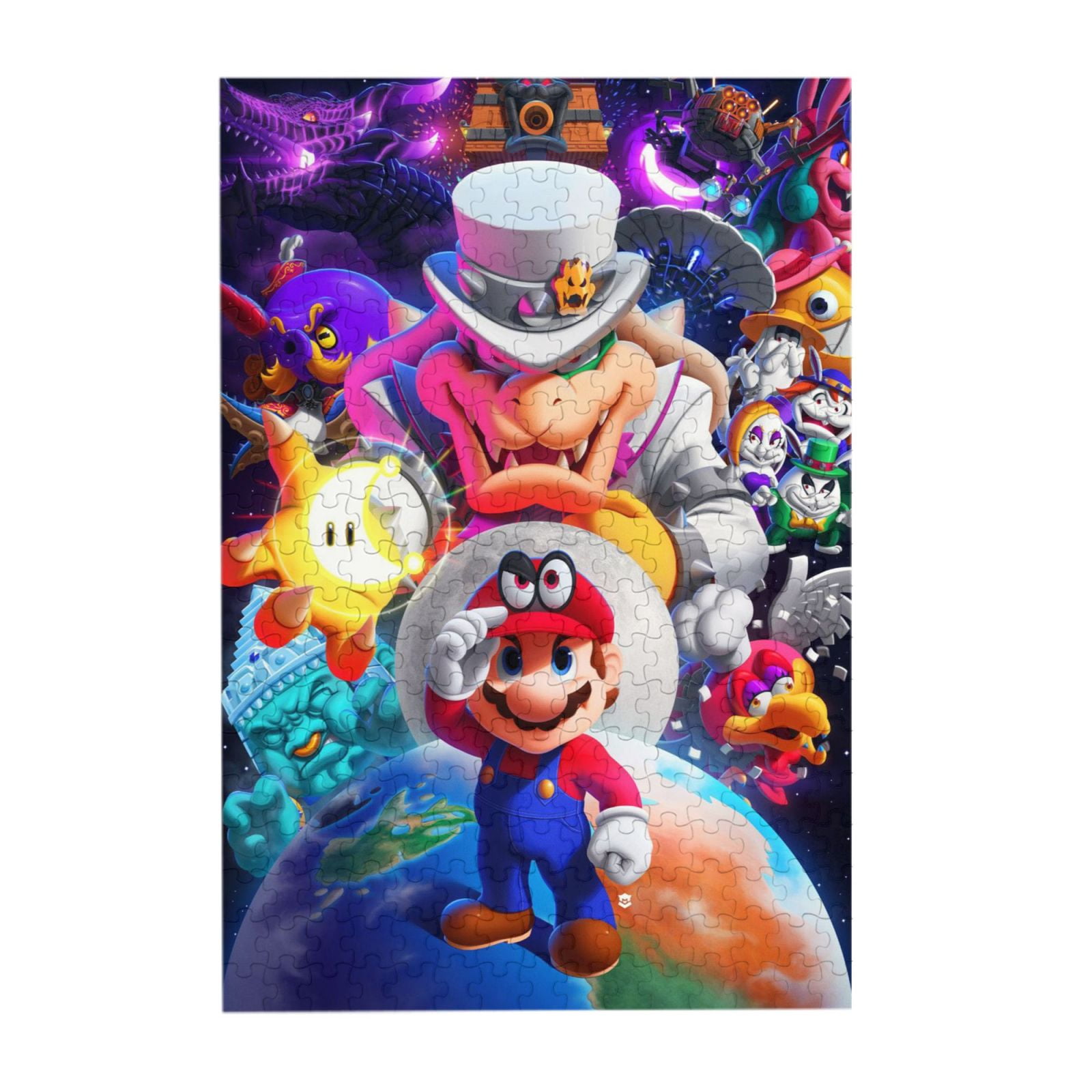 300 Piece Puzzle For Adults - Mario Jigsaw Puzzle For Kids Boys Girls ...