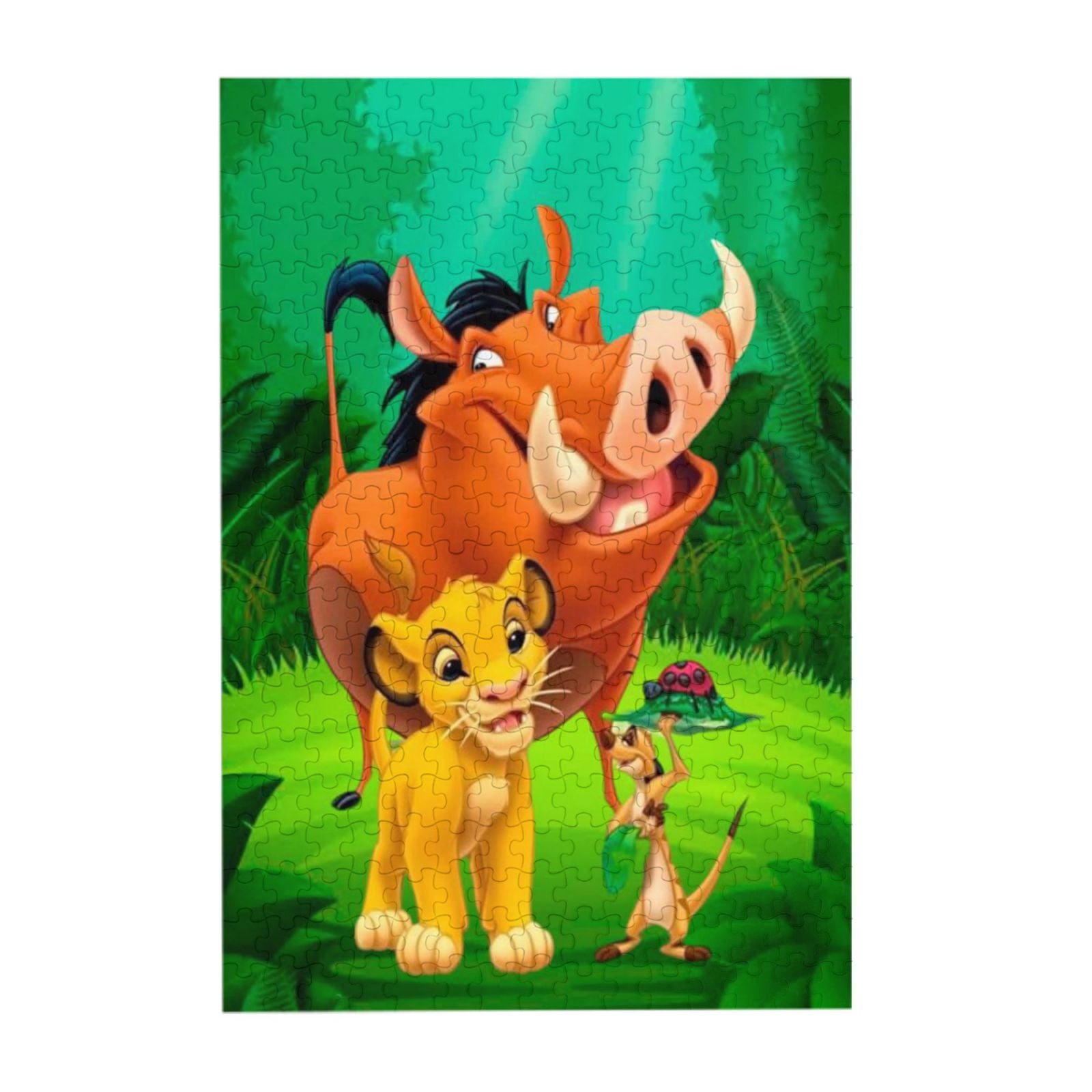 300 Piece Wooden Puzzles Lion Kin Jigsaw Puzzles for Adults Kids ...