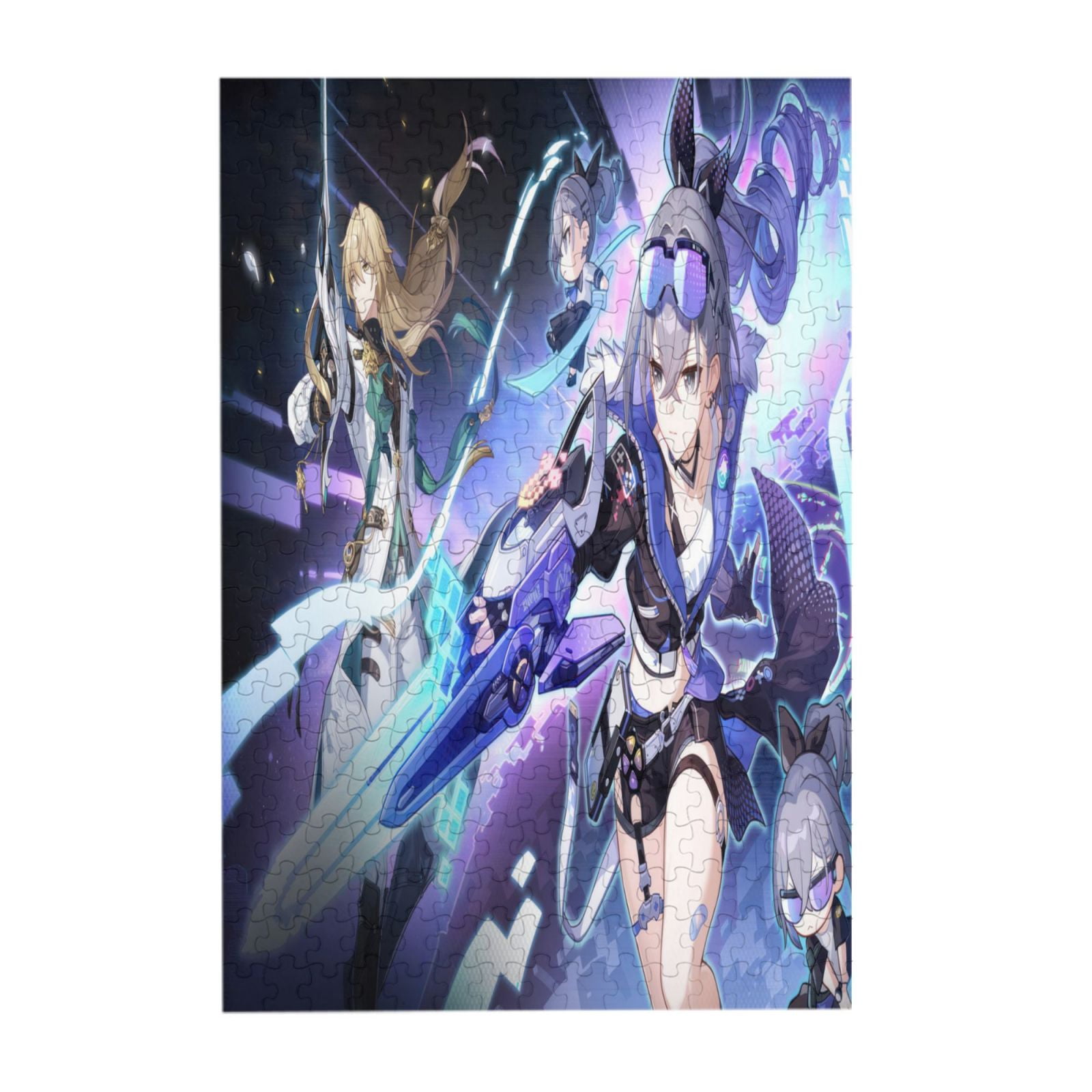 300 Piece Wooden Puzzles Silver Wolf Honkai Star Rail (9) Jigsaw