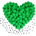 thumbnail image 1 of 300 Pieces 1 Inch Green Pompoms with 100 Pieces Wiggle Eyes, Arts and Crafts Pompom Balls for Kids DIY Art Creative Crafts Decorations, 1 of 4