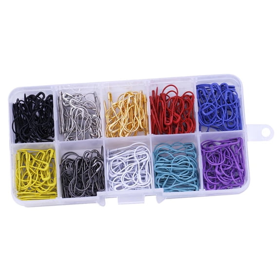 300 Pieces Assorted Bulb Pins Calabash Pins Pear Shaped Pins Knitting