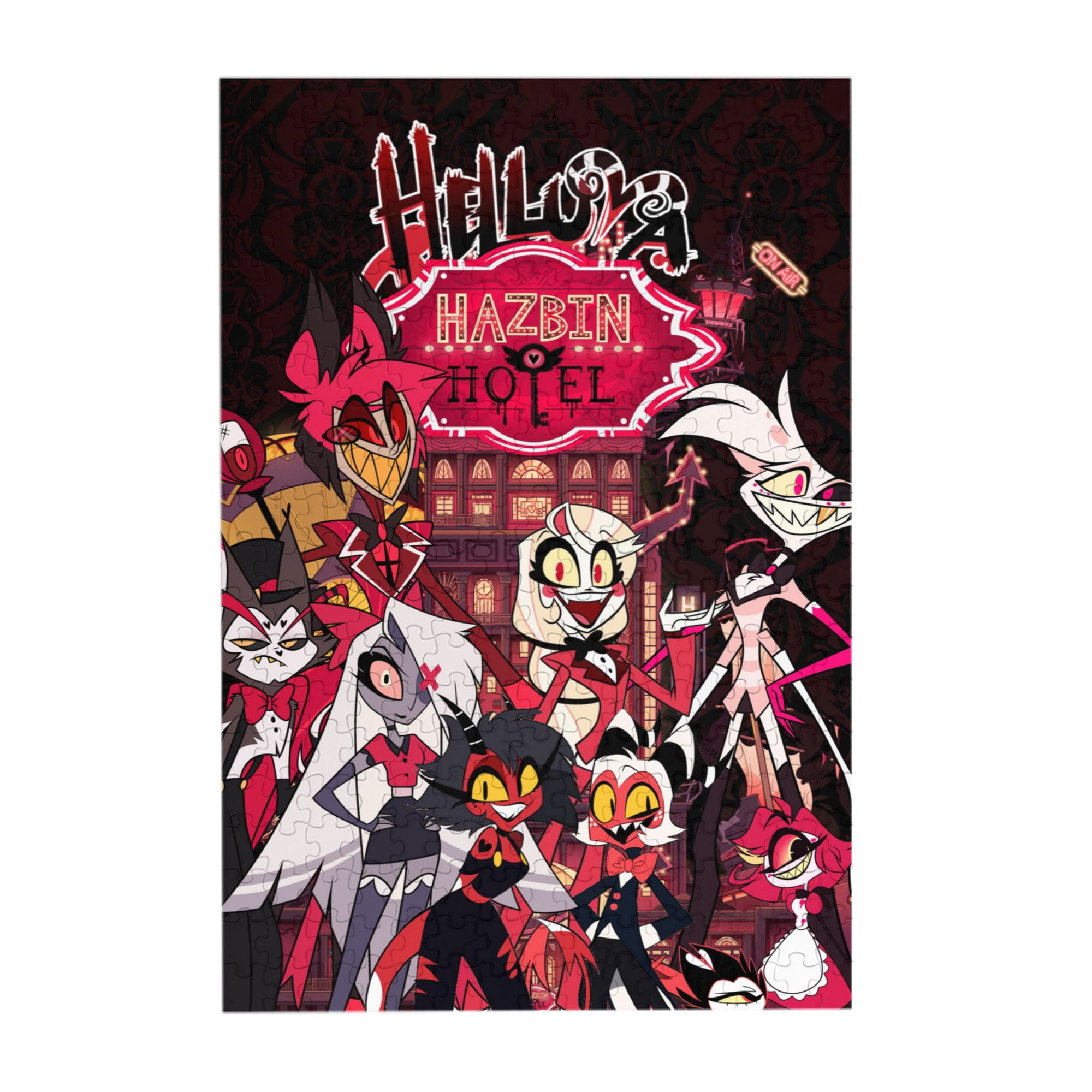 【ヘルヴァボス】ブリッツ＆ストラス1000ピースパズル Amazon.com: DHOUTSL Jigsaw Puzzle Helluva Anime Boss 1000
