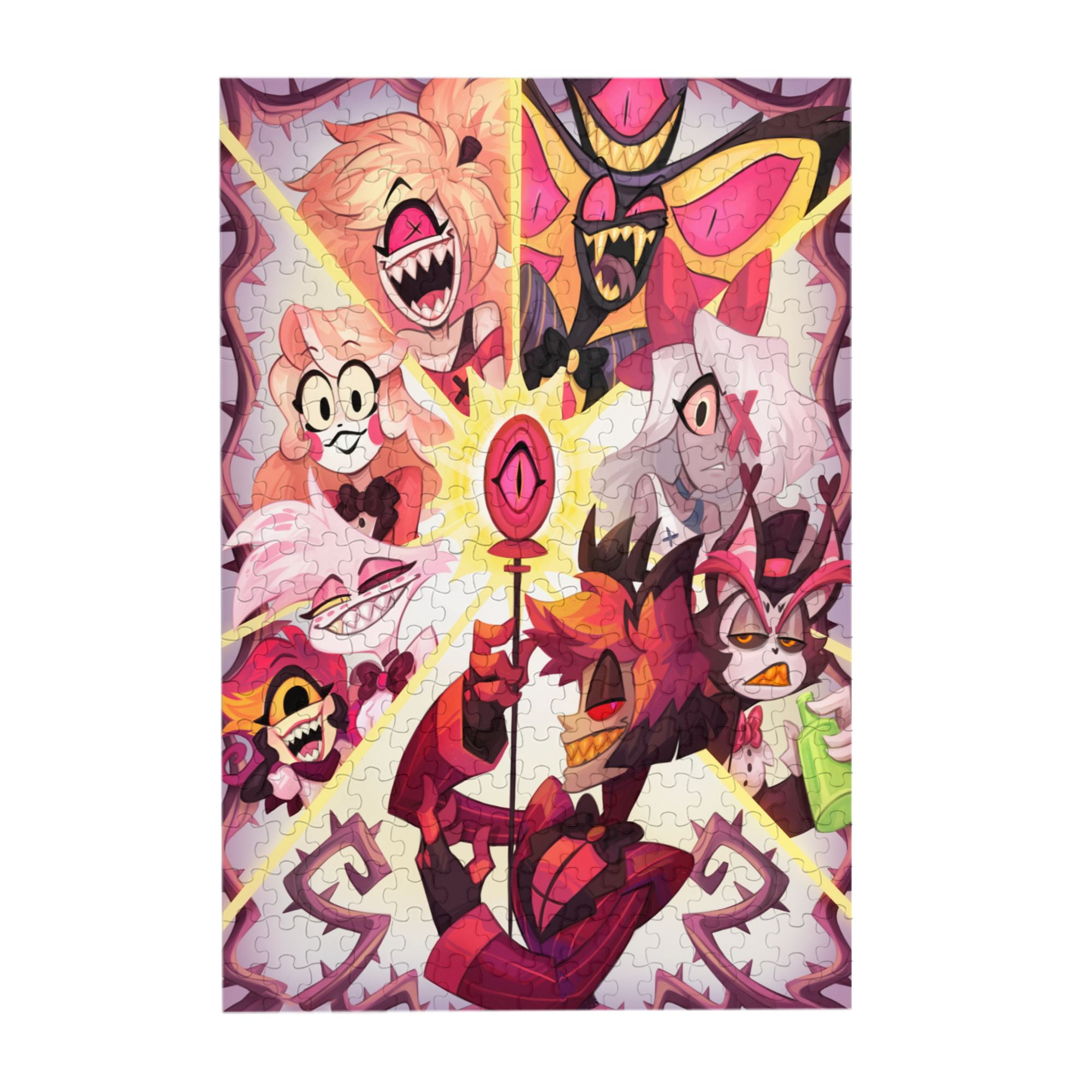 1000 Pieces Hazbin Hotel Helluva Boss Puzzle for Adults and