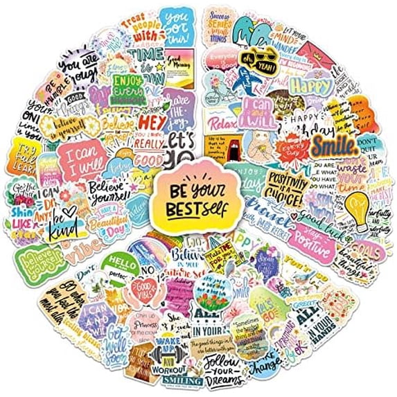 300 Pieces Inspirational Quote Stickers for Teens Students Teachers ...