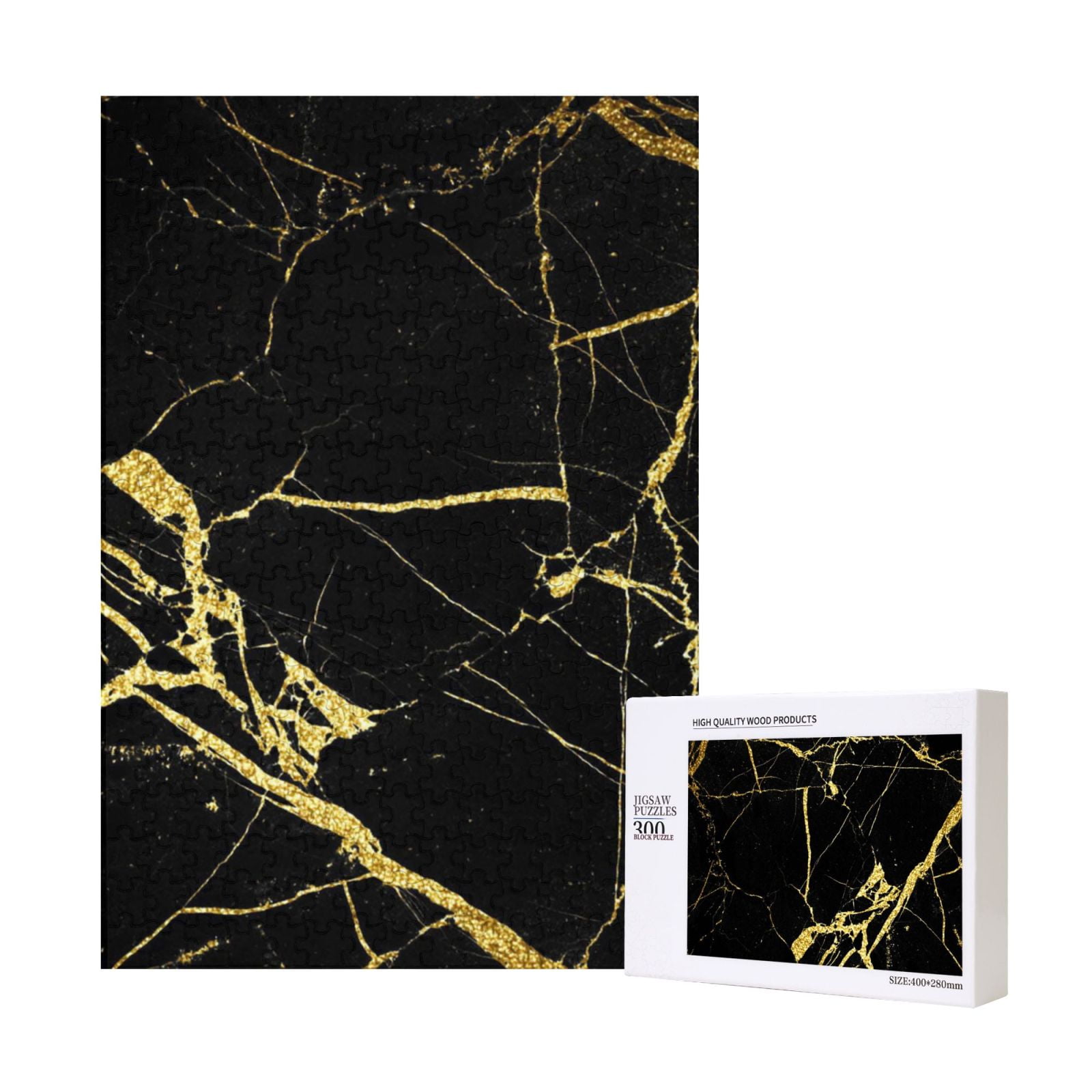 300 Pieces Jigsaw Puzzles Wooden Jigsaw Toy Family Game Wall Decor for