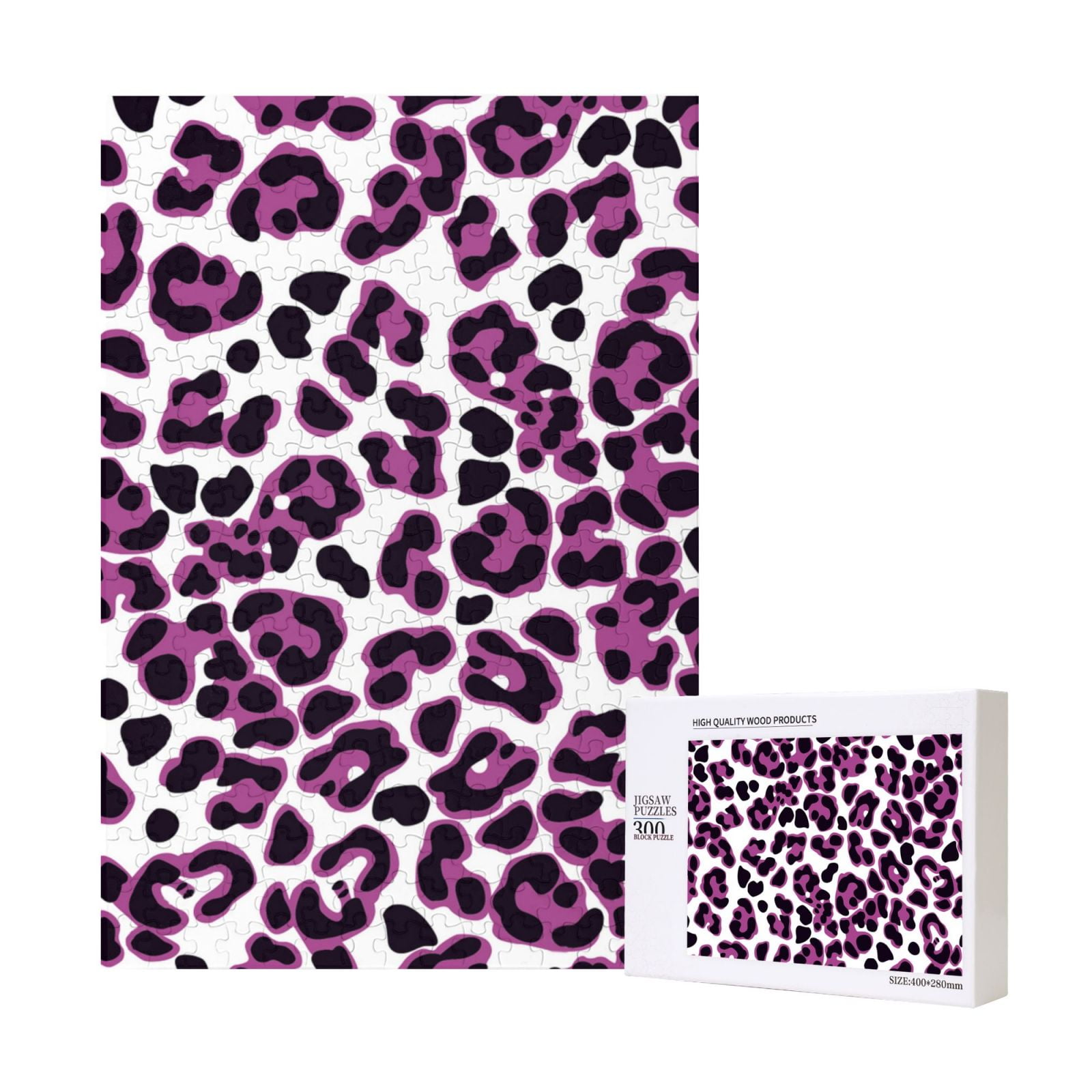 300 Pieces Jigsaw Puzzles Wooden Jigsaw Toy Family Game Wall Decor for