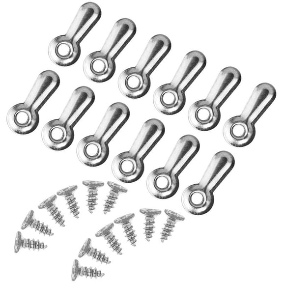 300 Pieces Picture Frame Turn Button Fasteners with 300 Screws, Durable Iron Hardware in Black Finish, Essential Kit for Secure Backing of Artwork and Photo Frames