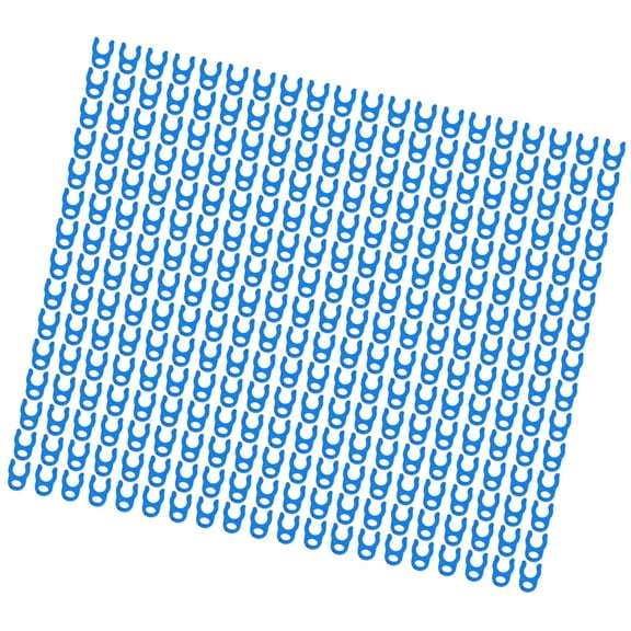 300 Pieces Water Hose Fittings Quick Connect Clips Tube Adapter Blue Plastic Easy to Use for Refrigerator Ice Makers