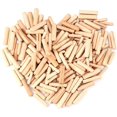300 Pieces Wooden Dowel Assortment, M6 M8 M10 Grooved Tapered Wood Dowel Dowels for Milling