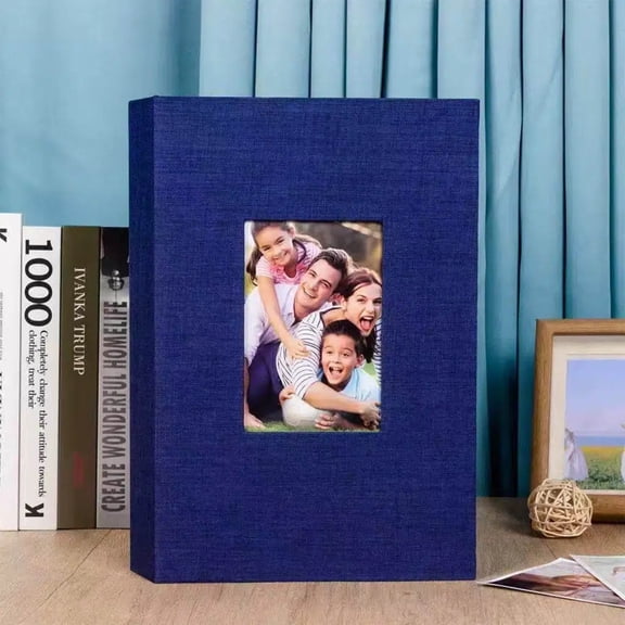 300 Pockets 4x6 Photo Album, Front Window, Acid-Free Pages