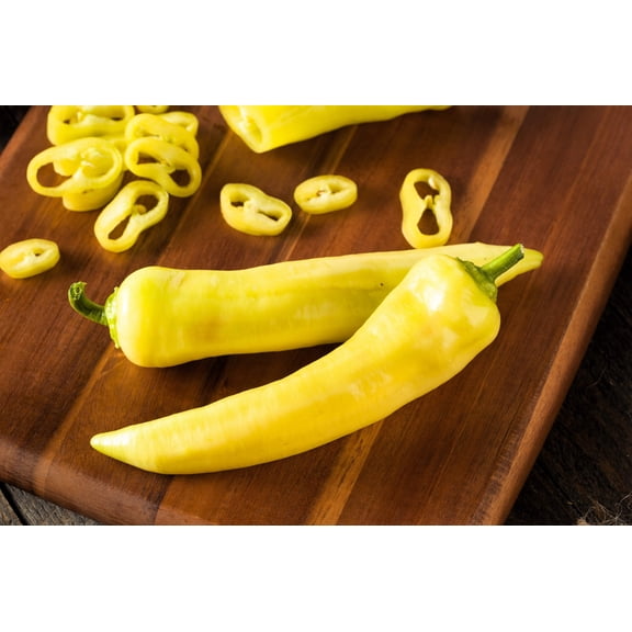 300 Seeds HUNGARIAN HOT Wax PEPPER (Hot Banana Pepper) Capsicum Annuum Vegetable Seeds