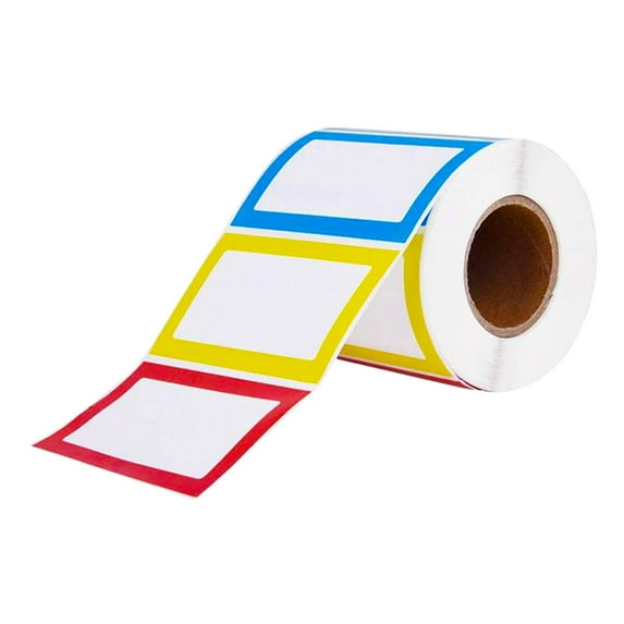300 Self-adhesive Colors Name Tag Stickers Birthday Party Labels